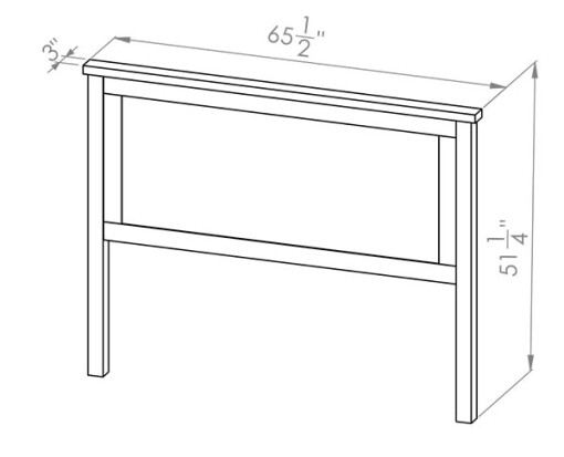 286-3061 Chantry Queen Bed