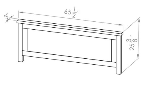 286-3062 Chantry Queen Bed